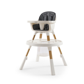 Oyster Home Highchair Krzesełko do karmienia 4w1 - Moon, szare 