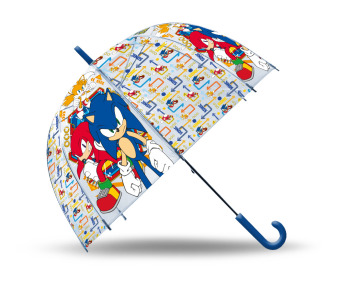 Parasolka manualna przezroczysta - Sonic 