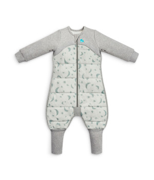 Piżama Love To Dream - 12-24 m - oliwkowa, księżyc - ETAP 3 2,5 TOG 