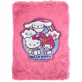 Pluszowy Notatnik A5 | Hello Kitty 
