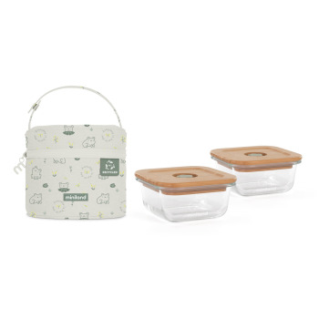 PACK 2 GO ECOSQUARE FR FSC100% 