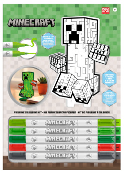 Pomaluj swoją figurkę 2D minecraft 