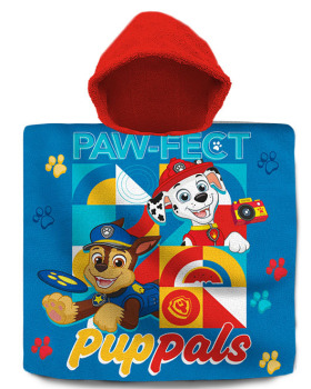 COTTON PONCHO PAW PATROL 