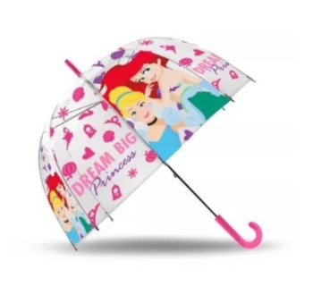 Przezroczysta parasolka 18'' - Princess 