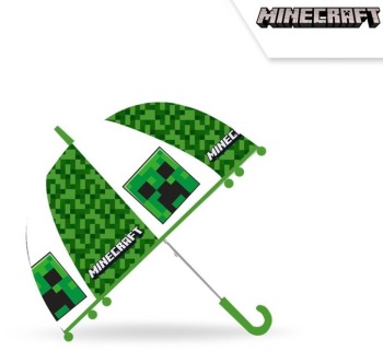 Przezroczysta parasolka 19'' - Minecraft 