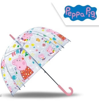 Przezroczysta parasolka 19'' - Świnka Peppa 