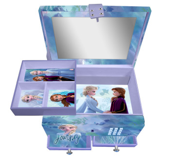 Pudełko na biżuterię z kodem - Frozen 