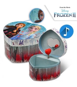 Pudełko na biżuterię z lusterkiem - Frozen2 