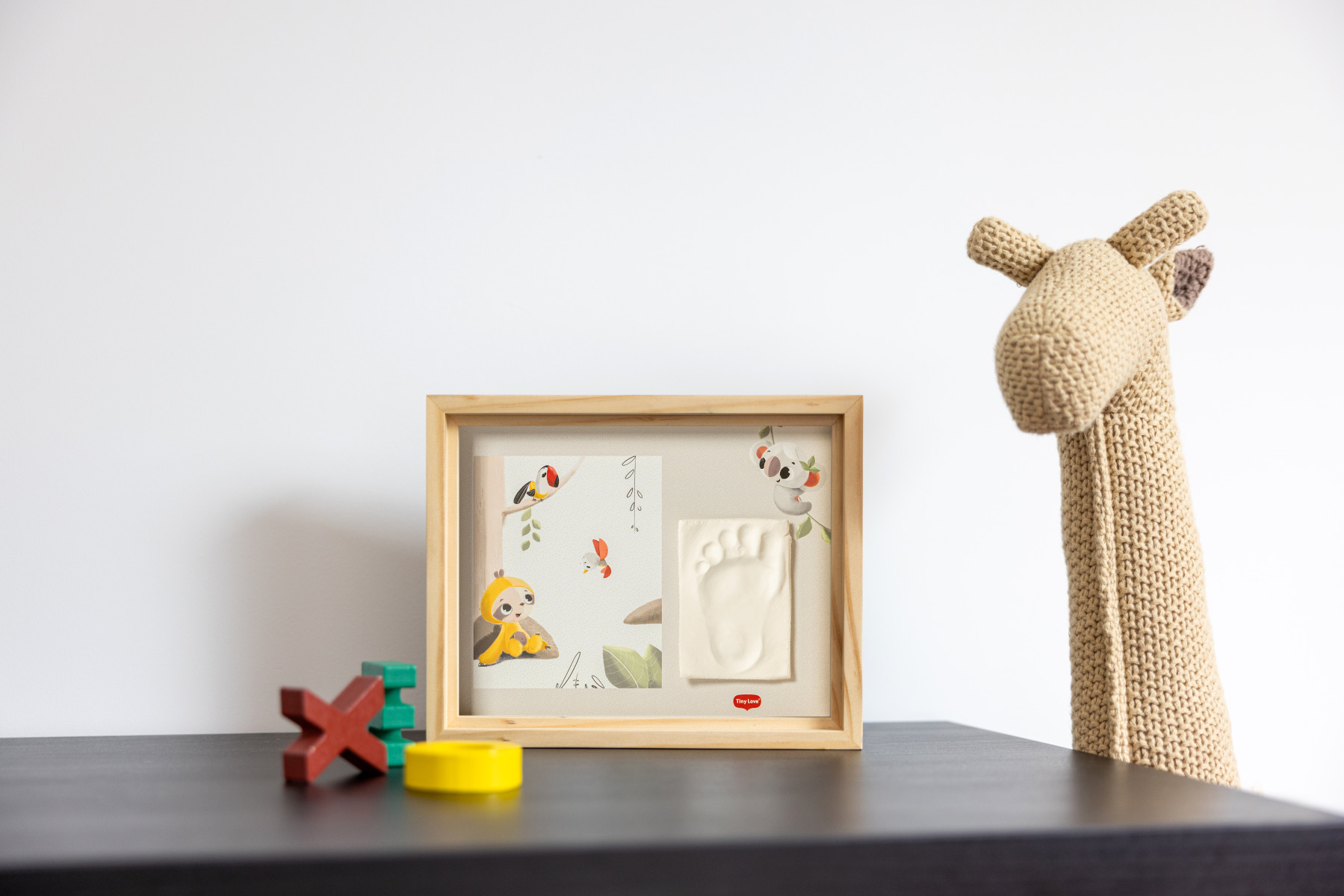 Ramka na zdjęcie i odcisk - drewniana | Simple Frame 