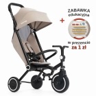 Rowerek z funkcją wózka - Wonder MAX - beżowy