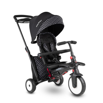 Składany rowerek dziecięcy / wózek Smart Trike 7w1 STR­™5 - czarno-biały 
