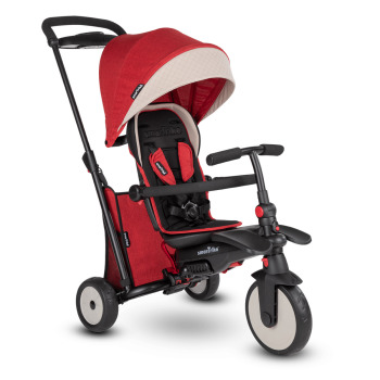 7IN1 STROLLER TRIKE RED MELANGE 