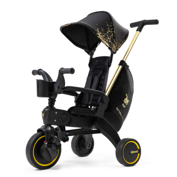 LIKI TRIKE S5 -GOLD WITH CUP HOLDER, 