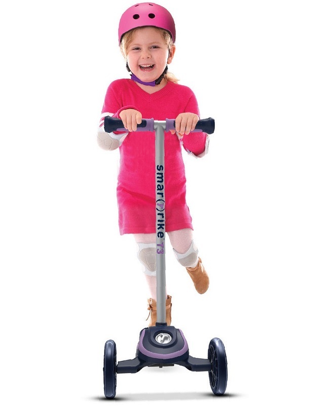 SMART TRIKE T-SCOOTER T3 + LED - BLUE 