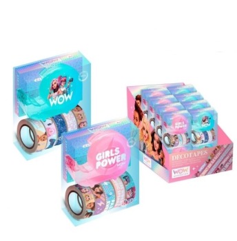 DECORATIVE STICKY TAPES WOW GENERATION 