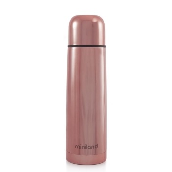 Termos dla dziecka próżniowy 500ml - Deluxe różowy 