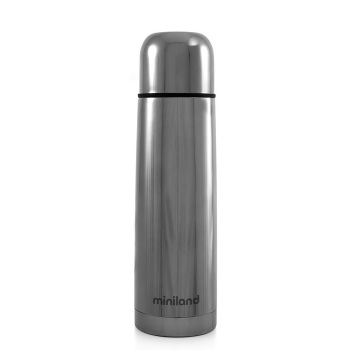 Termos dla dziecka próżniowy 500ml - Deluxe srebrny 