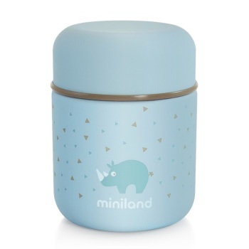 SILKY FOOD THERMOS MINI AZURE 