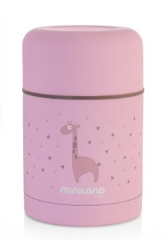 SILKY FOOD THERMOS 600 ML PINK 