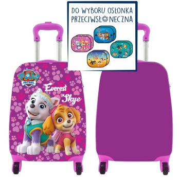 PAW PATROL SUITCASE PINK 16 