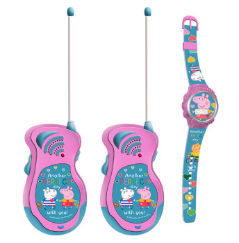 SET DIGITAL WATCH AND WALKIE TALKIES 