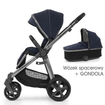 OYSTER 3 STROLLER TWILIGHT (GUN METAL) 