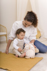 Szumiąca sowa z czujnikiem dźwięku i pozytywką - Cloud b® Nighty Night Owl Smart Sensor™