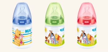 Nuk butelka First Choice pp 150ml, smoczek silikonowy - Disney