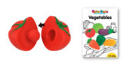 Klocki Popboblocs - warzywa - pomidor i marchewka