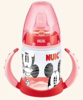 Butelka NUK First Choice Myszka Miki 150 ml z silikonowym ustnikiem