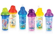 NUBY 270ML CLICK-IT INSULATED FLIP-IT