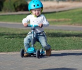Kask rowerowy Smart Trike - rozmiar XS - niebieski