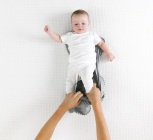 Otulacz Swaddle UP - rozmiar S - szary - ETAP 1 Original