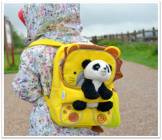 Plecak Toddlepak Trunki Lew Leeroy - żółty