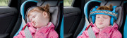 Opaska podtrzymująca głowę w foteliku samochodowym dla dzieci - niebieska
