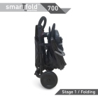 Smart Trike Składany rowerek Folding Trike 700 8w1 - czarny