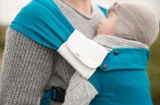 Nosidełko ergonomiczne Izmi 0 m+ - niebieskie