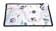 Mata interaktywna Gigant 100x150 cm - Magiczna Kraina - czarno-biała 