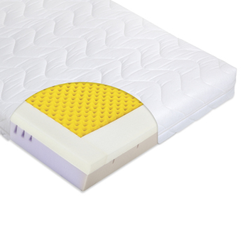 Materac do łóżeczka TRIO N-COMFORT 120x60 + pokrowiec Basic