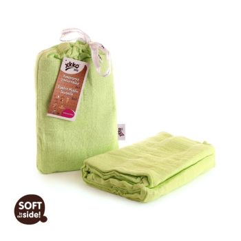 Bambusowy muślinowy otulacz XKKO BMB 120x120 - Lime