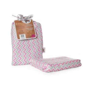 Bambusowy muślinowy otulacz XKKO BMB 120x120 - Scandinavian Baby Pink