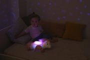 Pluszowy projektor dla dzieci - Jednorożec - przyjaciel do snu - Cloud b® Twilight Buddies™