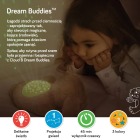Cloud b® Dream Buddies Ella the Unicorn™ - Lampka nocna z projekcją świetlną - Jednorożec