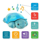 Projektor z pozytywką - Żółw niebieski - Cloud b® Twinkling Twilight Turtle™