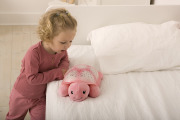 Cloud b® Twinkling Twilight Turtle™ Pink - Lampka nocna z projekcją świetlną - Żółw różowy