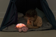 Projektor z pozytywką - Żółw różowy - Cloud b® Twinkling Twilight Turtle™