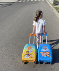 Walizka podróżna na kółkach Psi Patrol - niebieska duża