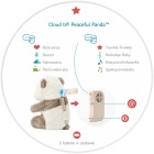 Szumiąca panda z pozytywką - Cloud b® Peaceful Panda™