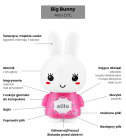 Alilo Króliczek Big Bunny G7C - różowy