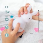 Zestaw 3 lampek nocnych LED - Ścieżka Światła OLALA - Króliczki